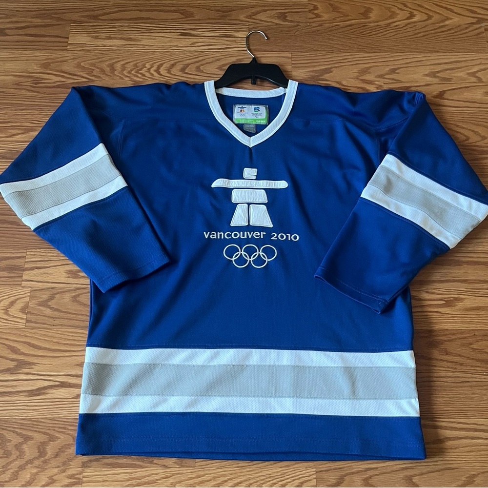 Vancouver 2010 Olympics hockey jersey